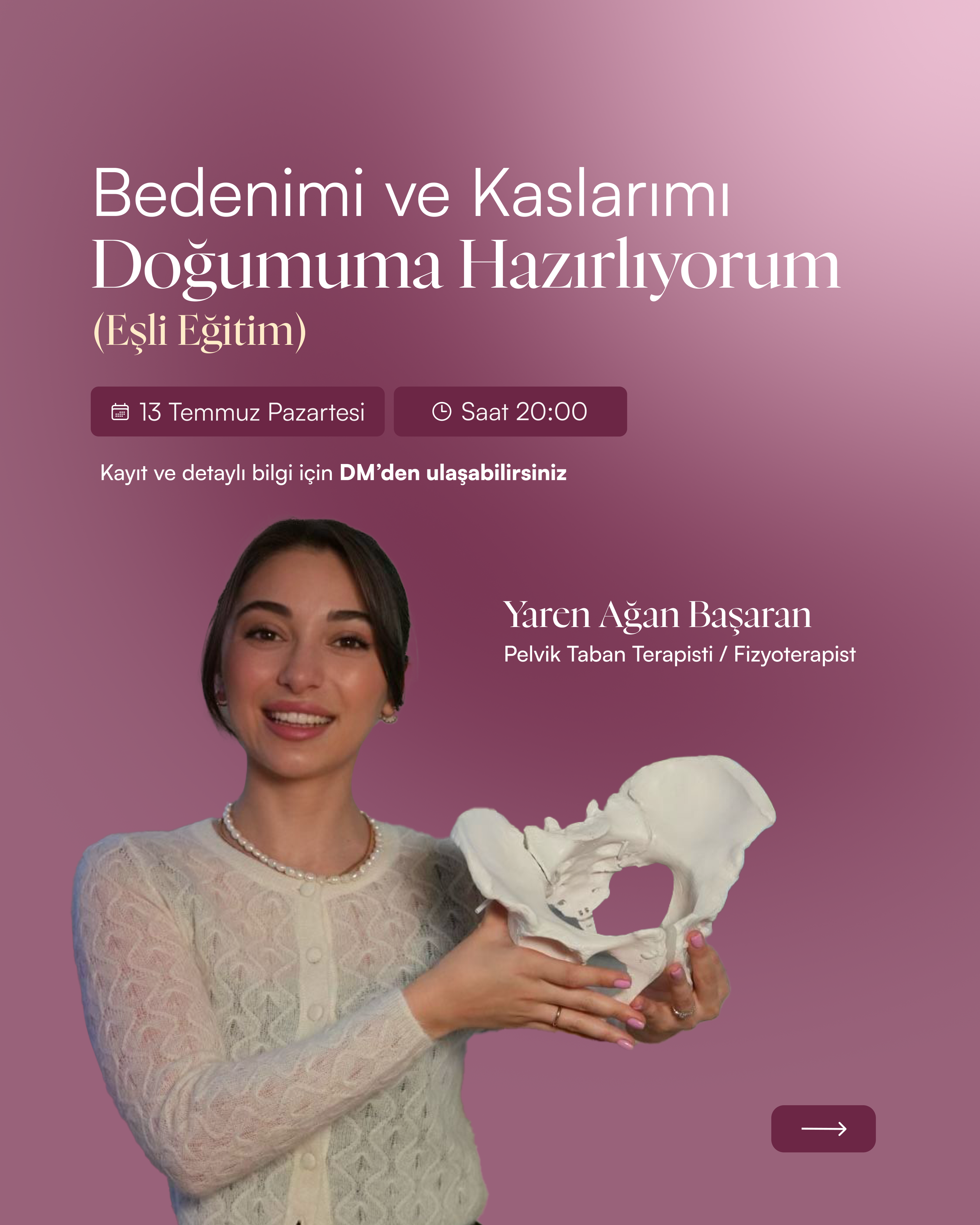 Bedenimi Doğuma Hazırlıyorum (eşli)